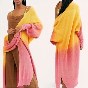 Free People Come Together Ombre Duster